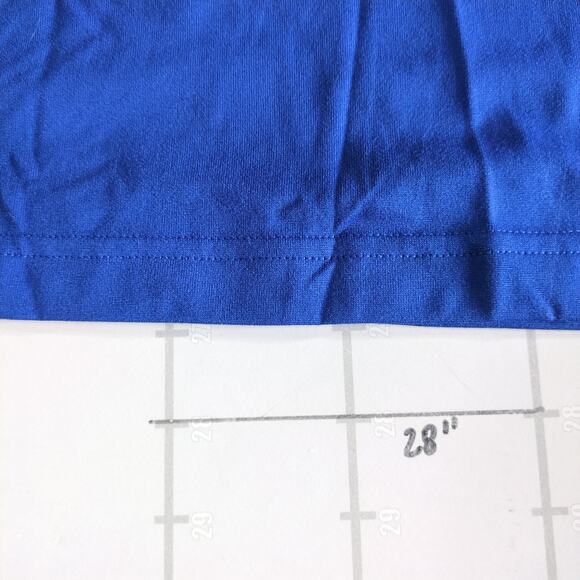 Under Armour Air Force 1/4 Zip Pullover Mens L Blue Heat Gear Loose Lightweight - Picture 8 of 8